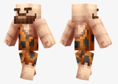 Minecraft Caveman Skin, HD Png Download, Transparent PNG