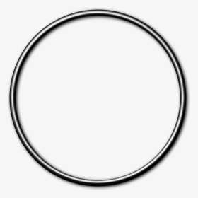 Simple Silver Frame - Circle, HD Png Download, Transparent PNG