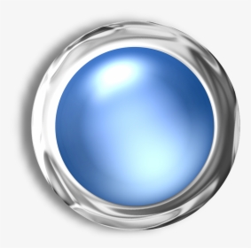 Transparent Silver Button Png, Png Download, Transparent PNG