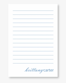 Custom Notepad Personalized Small Lines, HD Png Download, Transparent PNG