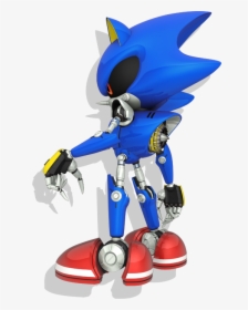 Metal Sonic Png - Sonic Red Metal Sonic, Transparent Png, Transparent PNG