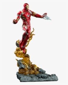 Iron Man Statue Civil War, HD Png Download, Transparent PNG