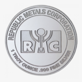 Republic Metals Corporation 1 Troy Oz Silver, HD Png Download, Transparent PNG