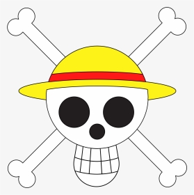 Strawhat Crew Jolly Roger - Straw Hat Pirates Logo Png, Transparent Png, Transparent PNG