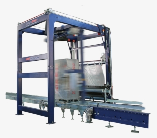 Automatic Rotary Arm Pallet Wrapper - Machine, HD Png Download, Transparent PNG
