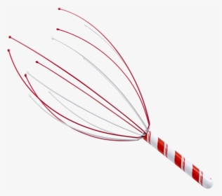 Striped Red And White Handle Holiday Head Massager - Head Massager Transparent Background, HD Png Download, Transparent PNG