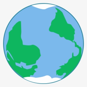 Planet Earth Clip Art - Bumi Flat Design Png, Transparent Png, Transparent PNG