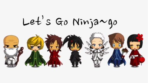 Ninjago Family By Princess-riko - Lego Ninja Go Anime, HD Png Download, Transparent PNG