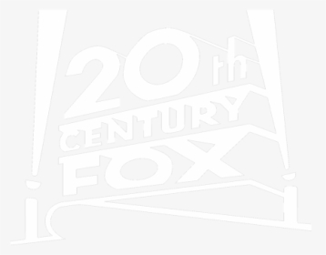 20th century fox logo black and white