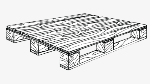 Wood Pallet Drawing, HD Png Download, Transparent PNG