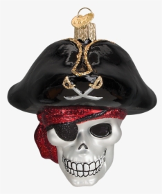 Jolly Roger Skeleton Pirate Ornament - Jolly Roger, HD Png Download, Transparent PNG