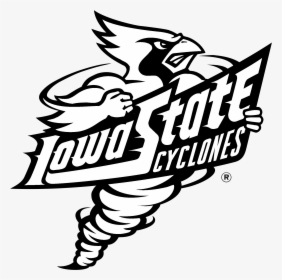 Iowa State Cyclones Black And White, HD Png Download, Transparent PNG