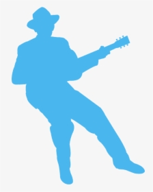 Man Playing Guitar Silhouette , Transparent Cartoons - Man Playing Guitar Silhouette, HD Png Download, Transparent PNG