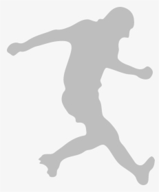 Football Soccer Player Free Picture - Soccer Player Kicking Clip Art, HD Png Download, Transparent PNG