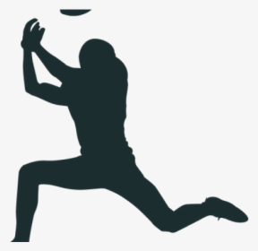 Football Player Silhouette - Silhouette American Football Clipart, HD Png Download, Transparent PNG