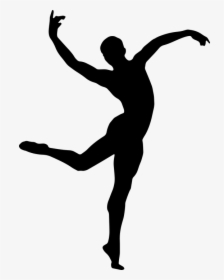 Male Ballet Dancer, Ballet, Man, Ballerina, Dancer - Silhouette Male Ballet Dancer, HD Png Download, Transparent PNG