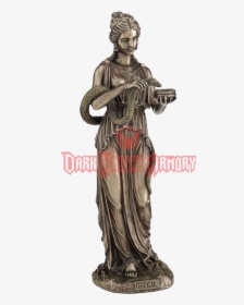 Greek Goddess Hygieia Statue - Hygieia Goddess, HD Png Download, Transparent PNG