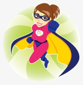 Super Hero Woman Clip Art, HD Png Download, Transparent PNG