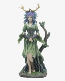 Guardian Goddess Of The Trees Statue - Figurine, HD Png Download, Transparent PNG