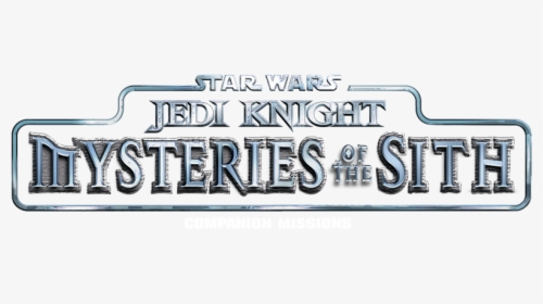 Star Wars Jedi Knight Mysteries Of The Sith Logo, HD Png Download, Transparent PNG
