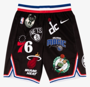 Supreme Nike/nba Teams Basketball Short Ss - Supreme X Nba Shorts, HD Png Download, Transparent PNG