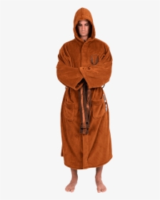 Star Wars Hooded Jedi Fleece Robe - Warmest Bathrobe Men, HD Png Download, Transparent PNG