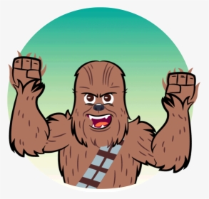 Star Wars The Last Jedi Animated Facebook Messaging - Cartoon Star Wars Gif, HD Png Download, Transparent PNG