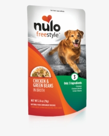 Freestyle Chicken & Green Beans In Broth Recipe   Data - Nulo Chicken And Green Beans Dog Pouch, HD Png Download, Transparent PNG