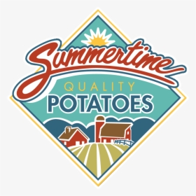 Summertime Potato Company - Label, HD Png Download, Transparent PNG
