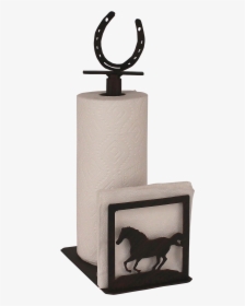 Iron Running Horse/horse Shoe Paper Towel And Napkin - Paper Towel And Napkin Holder, HD Png Download, Transparent PNG