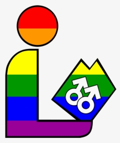 Pride Homosexual Rainbow Library Logo - Rainbow Library Logo, HD Png Download, Transparent PNG
