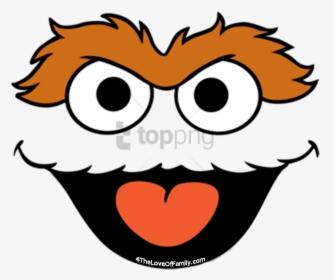 Free Png Oscar The Grouch Eyes Png Image With Transparent - Sesame Street Oscar Face, Png Download, Transparent PNG