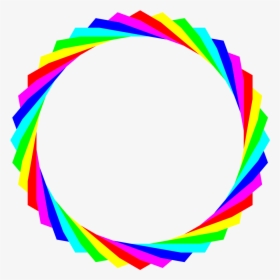 Clip Art Details - Rainbow Circle No Background, HD Png Download, Transparent PNG