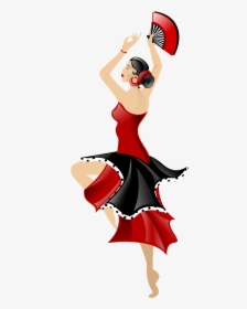 Collection Of Flamenco - Flamenco Dance Clip Art, HD Png Download, Transparent PNG
