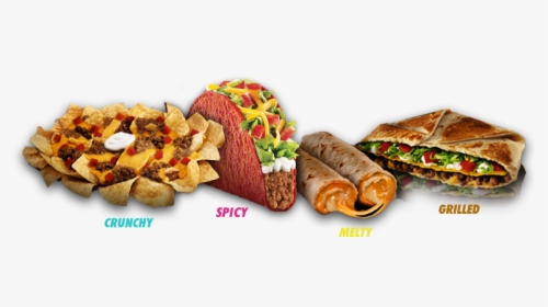 Taco Bell - Usa Food Png, Transparent Png, Transparent PNG