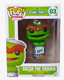 Oscar The Grouch Pop Figure, HD Png Download, Transparent PNG