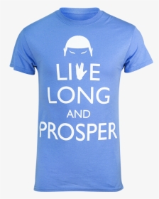 Star Trek Live Long & Prosper Running Shirt - Active Shirt, HD Png Download, Transparent PNG