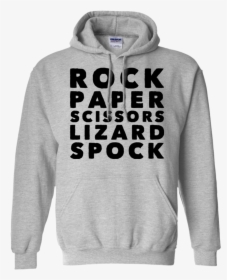 Rock Paper Scissors Lizard Spock Hoodie - Fortnite Pullover Nike, HD Png Download, Transparent PNG