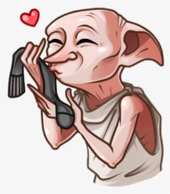 #harrypotter #dobby #dobbyisfree - Harry Potter Dobby Sticker, HD Png Download, Transparent PNG