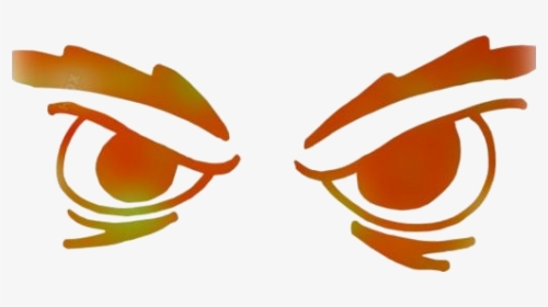 Angry Eyebrow Png Clipart Download - Angry Eyes Clipart, Transparent Png, Transparent PNG
