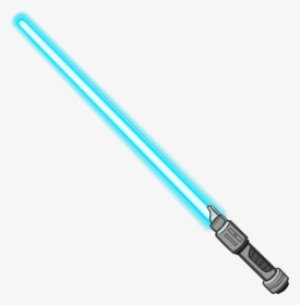 Lightsaber Clipart Blue - Star Wars Sword Vector, HD Png Download, Transparent PNG