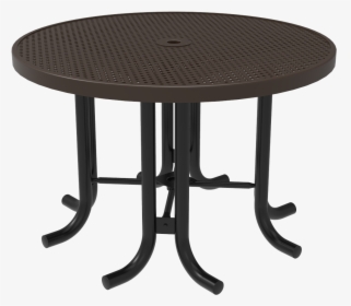 Honeycomb Steel Round Patio Table - Picnic Table, HD Png Download, Transparent PNG
