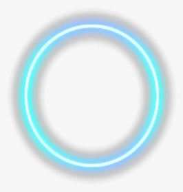 #neon #blue #green #glow #circle #halo #bluehalo #greenhalo - Circle, HD Png Download, Transparent PNG