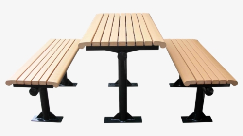 Commercial Recycled Plastic Outdoor Picnic Table Spp-c01 - Picnic Table, HD Png Download, Transparent PNG