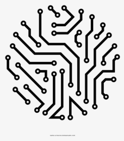 Circuit Board Coloring Page - Altavista School Sf Logo, HD Png Download, Transparent PNG