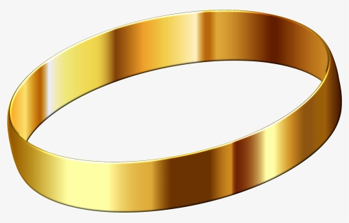 Platinum,wedding Ring,gold - Golden Rings Clip Art, HD Png Download, Transparent PNG
