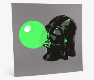 Darthpopstar Green Glow Print - Graphic Design, HD Png Download, Transparent PNG