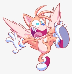 Tails Surprised - Tails The Fox Surprised, HD Png Download, Transparent PNG
