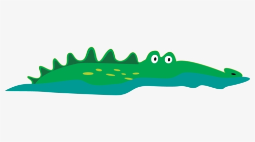 Cute Alligator Vector Clip Art, HD Png Download, Transparent PNG
