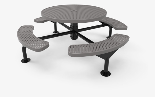 Picnic Tables St - Round Table With Honeycomb Structure, HD Png Download, Transparent PNG
